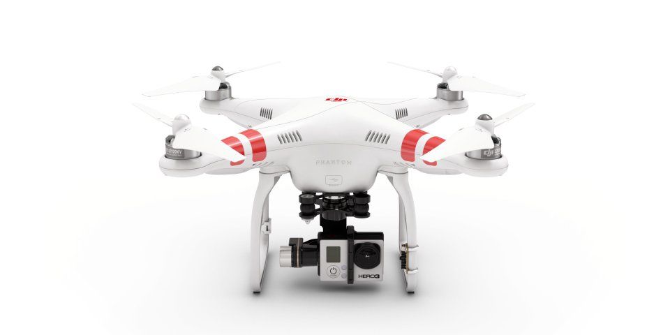 dji phantom 2 quadcopter with gimbal for gopro