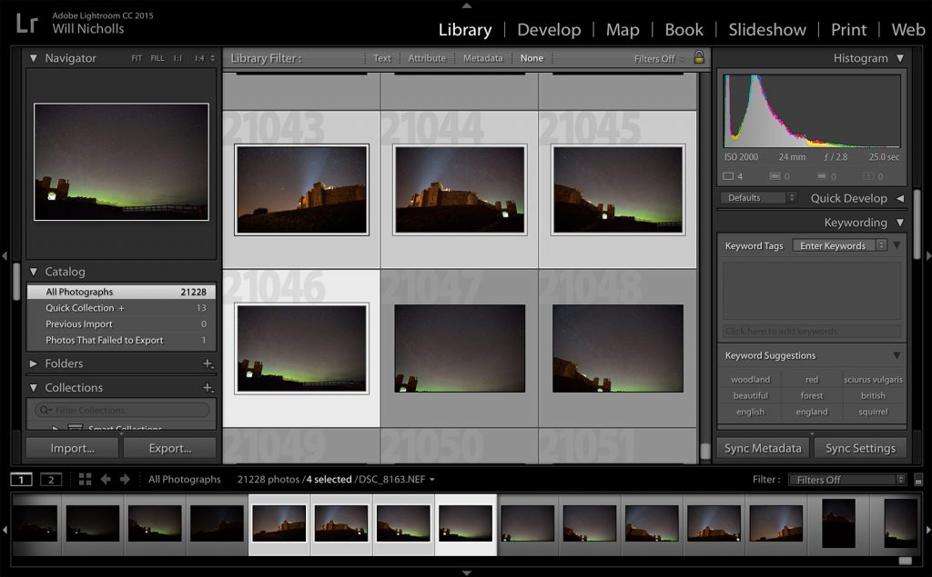 How to Merge Photos and Create a Panorama in Lightroom Nature TTL