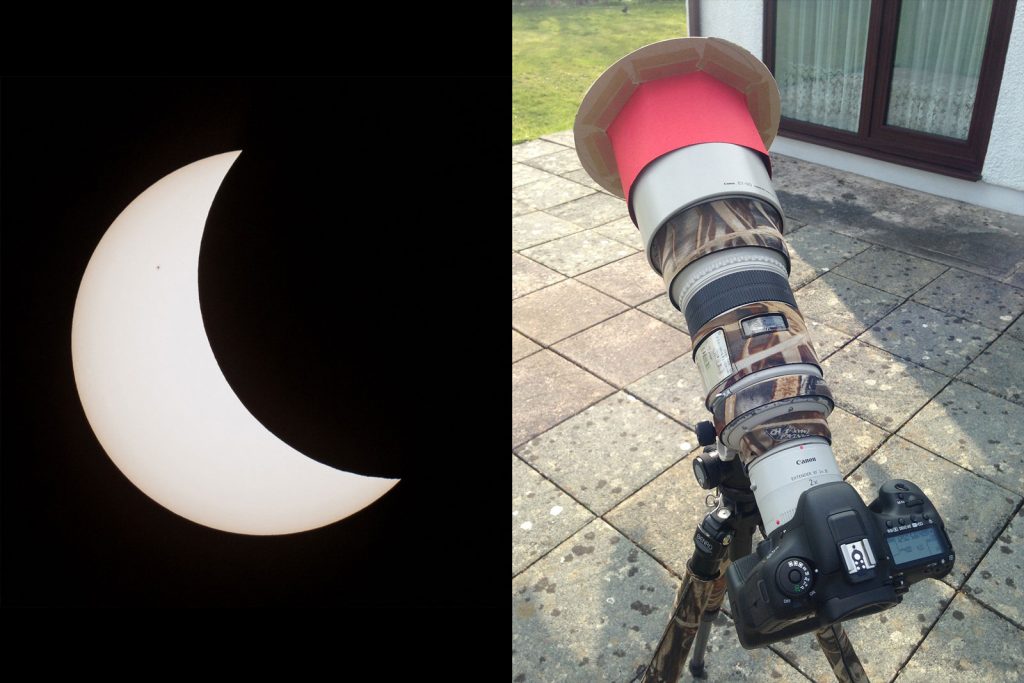 How to Make a Solar Eclipse Filter for a Telephoto Lens Nature TTL