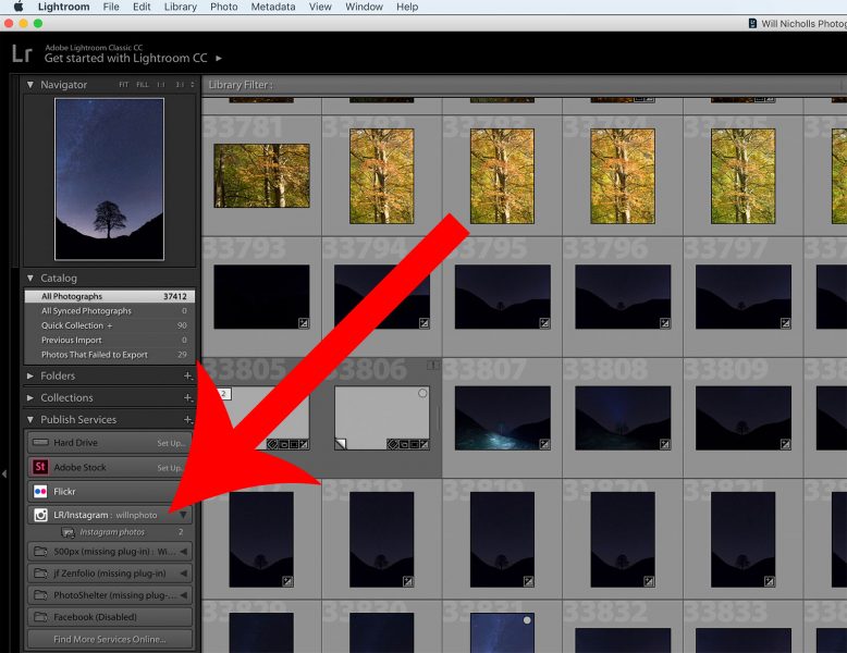 How to Post Photos to Instagram from Lightroom Nature TTL