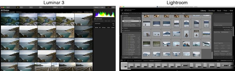 luminar vs lightroom