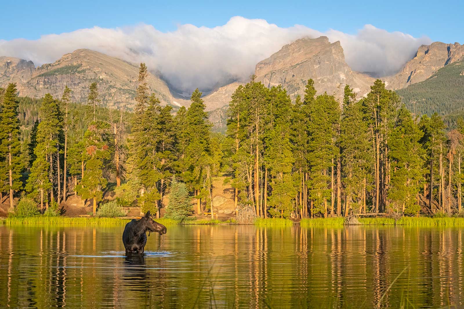 rocky mountain national park lakes