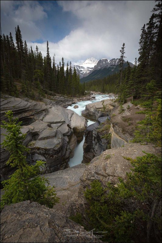 canyon Banff national park photograph