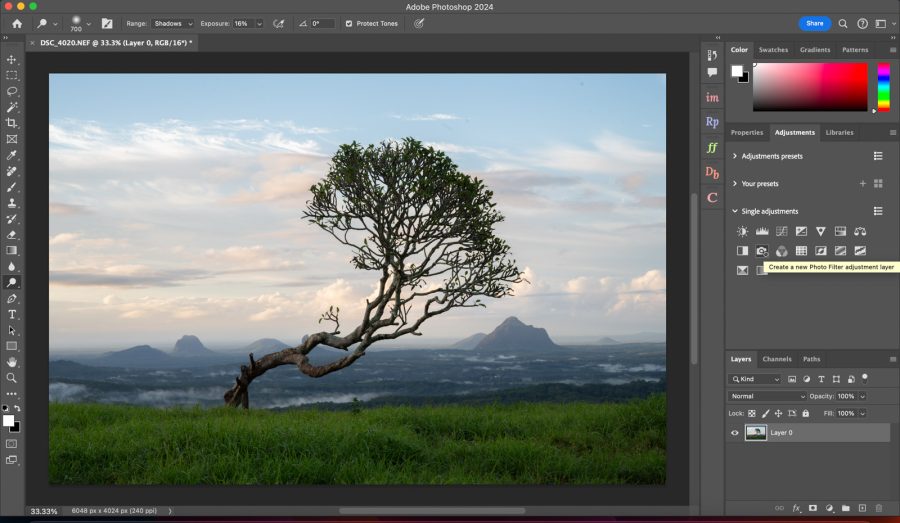 photoshop for landscape photography editing